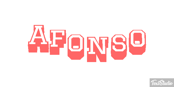 Afonso Texteffekt