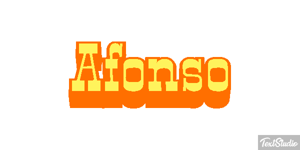 Afonso Texteffekt