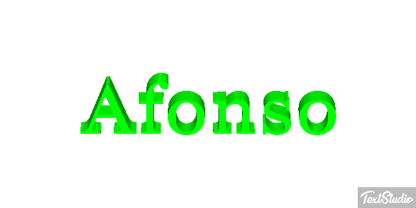 Afonso Texteffekt