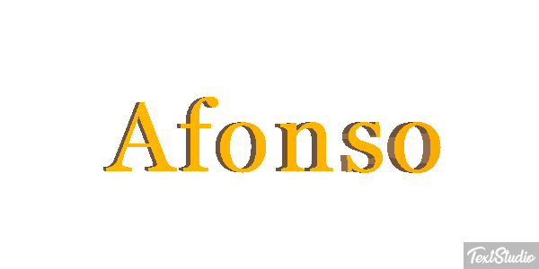 Afonso Texteffekt