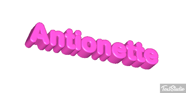 Antionette Text effect