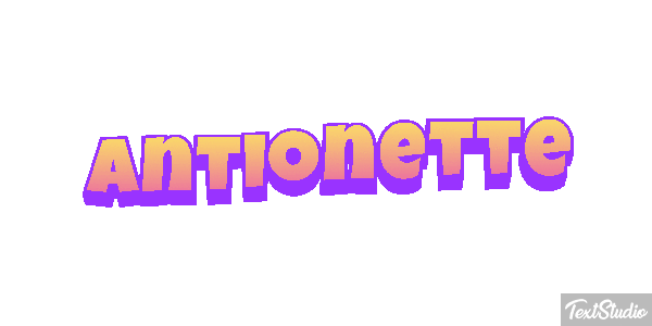 Antionette Text effect