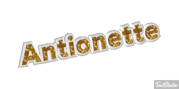 Antionette Text effect