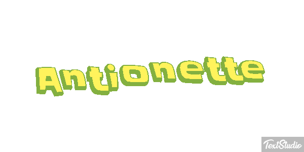 Antionette Text effect