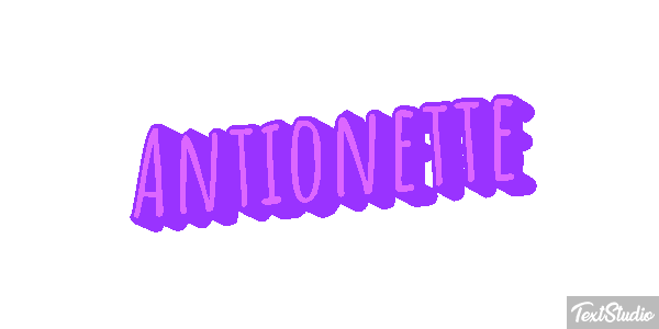 Antionette Text effect