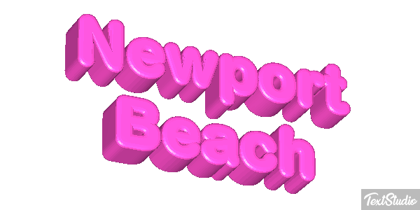 Newport Beach Effetto testo