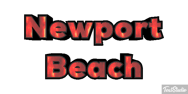 Newport Beach Effetto testo