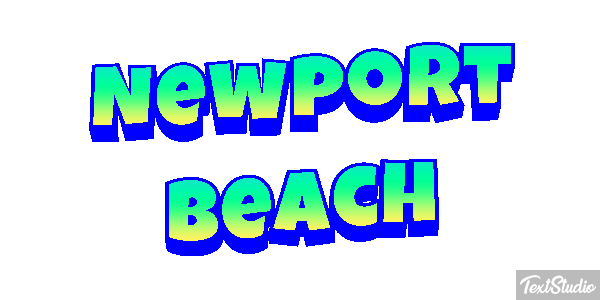 Newport Beach Effetto testo