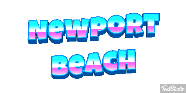 Newport Beach Effetto testo