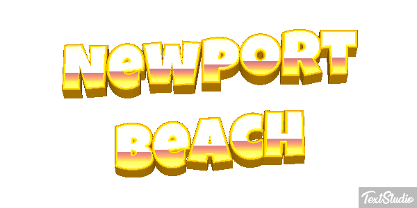 Newport Beach Effetto testo
