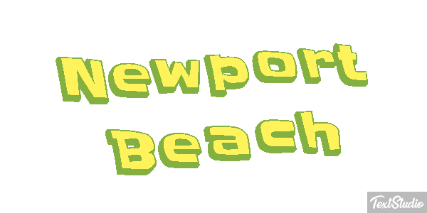 Newport Beach Effetto testo