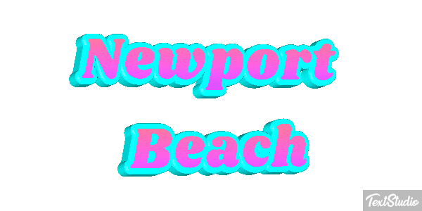 Newport Beach Effetto testo
