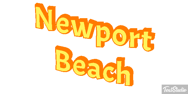 Newport Beach Effetto testo