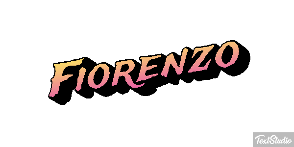 Fiorenzo Effetto testo