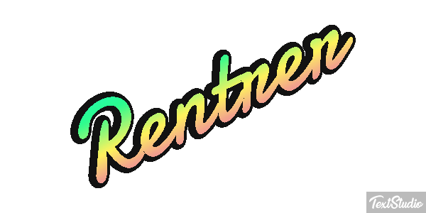 Rentrer Effet de texte