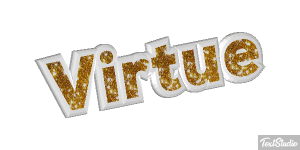 Virtue Tekst effect