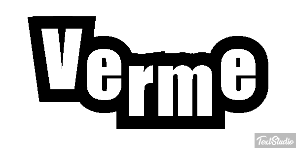 Verme Effetto testo