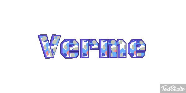 Verme Effetto testo