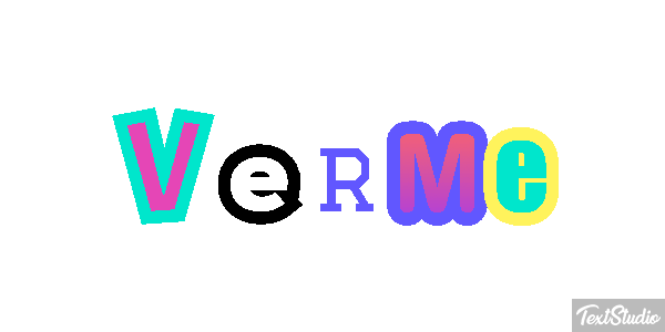 Verme Effetto testo