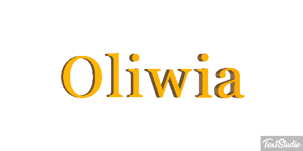 Oliwia Effetto testo