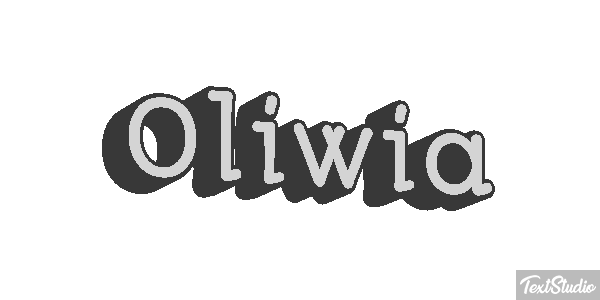 Oliwia Effetto testo