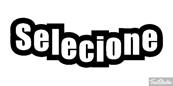 Selecione Efeito do texto