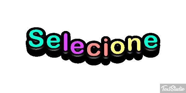 Selecione Efeito do texto