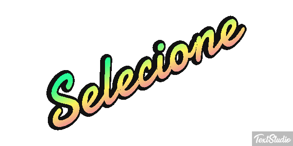 Selecione Efeito do texto