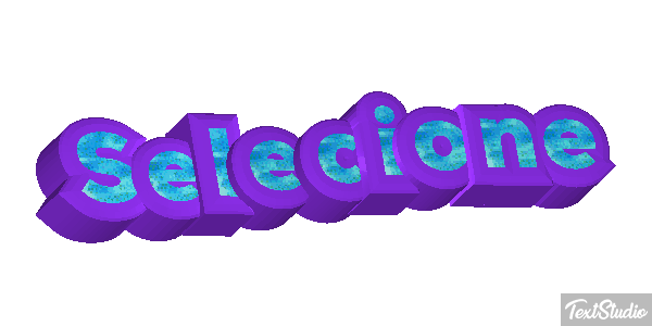 Selecione Efeito do texto