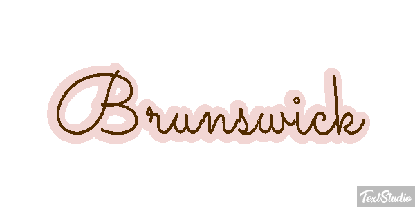 Brunswick Text effect