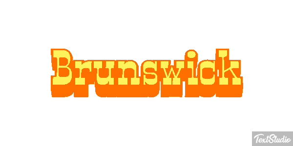 Brunswick Text effect