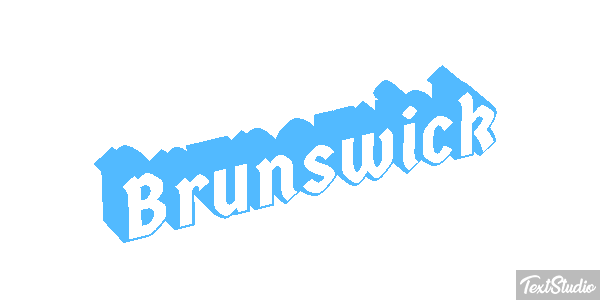 Brunswick Text effect