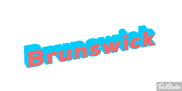 Brunswick Text effect