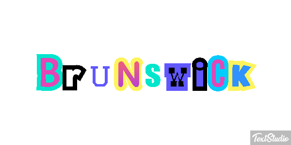 Brunswick Text effect