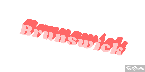 Brunswick Text effect
