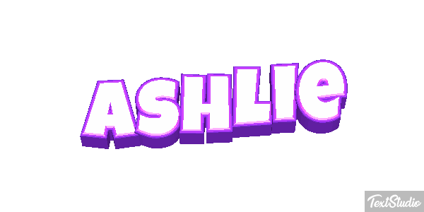Ashlie Text effect