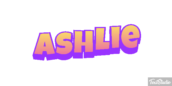 Ashlie Text effect