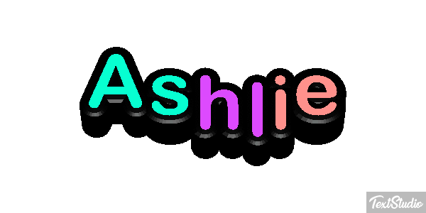 Ashlie Text effect