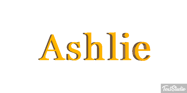 Ashlie Text effect