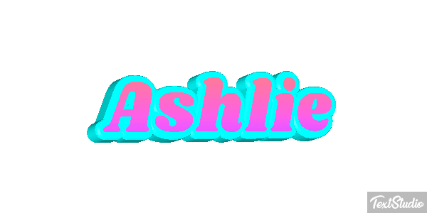 Ashlie Text effect