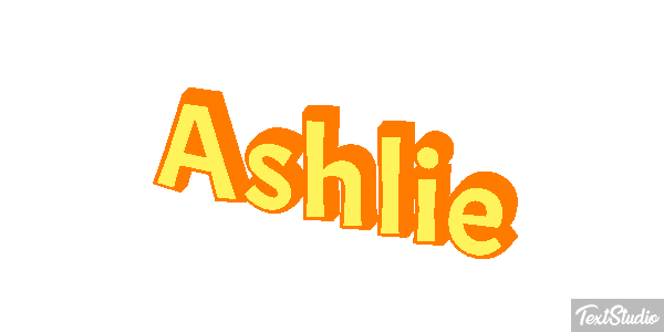 Ashlie Text effect