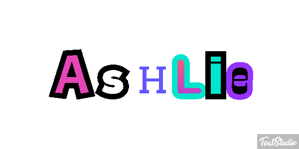 Ashlie Text effect