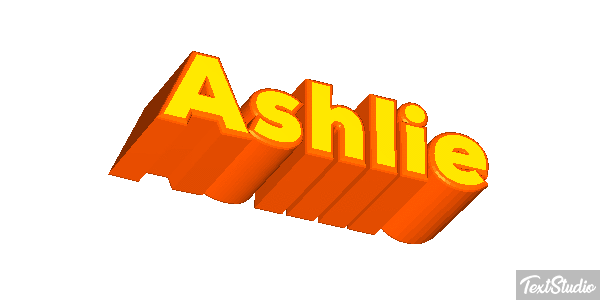 Ashlie Text effect