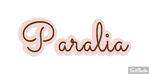Paralia Efeito do texto