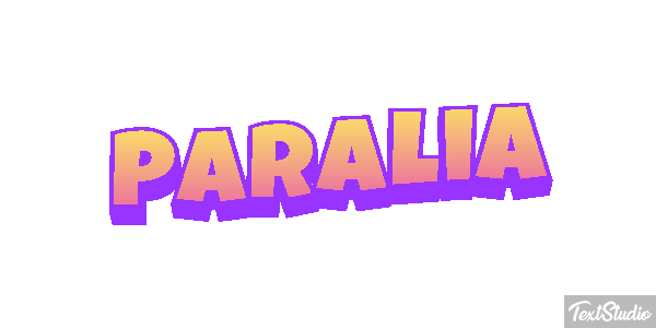 Paralia Efeito do texto
