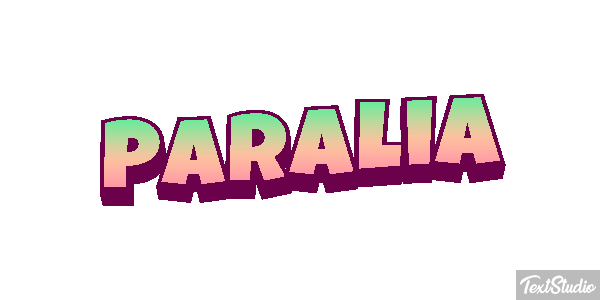 Paralia Efeito do texto
