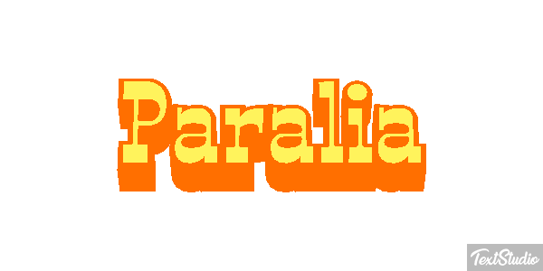 Paralia Efeito do texto