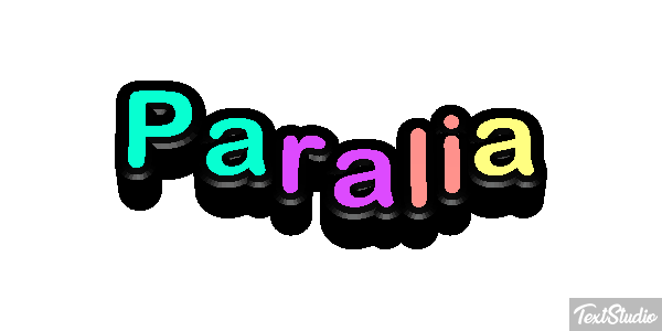 Paralia Efeito do texto