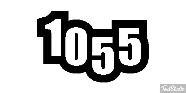 1055 Text effect