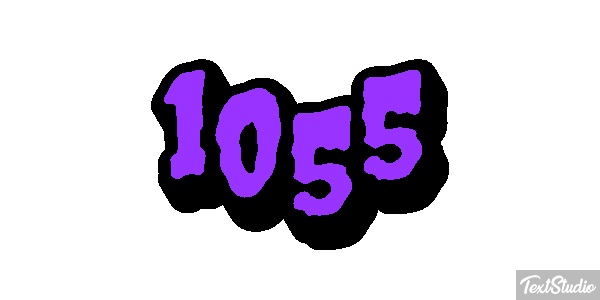 1055 Text effect